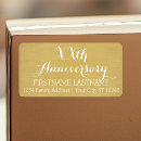 Search for 50th anniversary party return address labels Couple