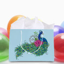 Search for peacock gift bags Blue