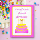 Search for mutual birthday cards Friend