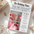 Search for elegant 31st birthday invitations Fun