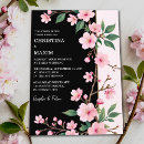 Search for japanese garden invitations Cherry blossom