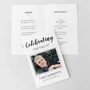 Search for elegant funeral programs Modern