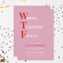 Search for humourous birthday invitations For her