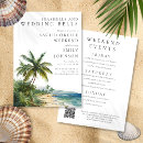 Search for palm tree hen party invitations Bachelorette weekend itinerary
