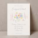 Search for retro wedding invitations Colourful