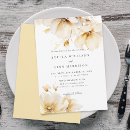Search for white yellow wedding invitations Script