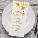 Search for white and gold menus Classic