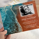 Search for beach funeral thank you cards In loving memory