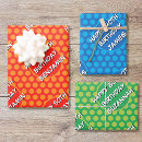 Search for bright red wrapping paper Happy birthday