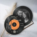 Search for music wedding save the dates Rock and roll