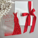 Search for fabulous 40th birthday invitations Red