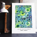 Search for teal abstract posters Vibrant