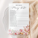 Search for floral baby shower games Blush pink