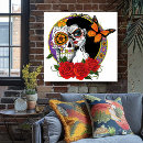 Search for sugar skull art Dia de los muertos