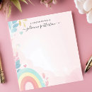 Search for rainbow notepads Girly