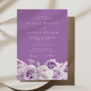 Search for lavender and white wedding invitations Elegant