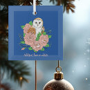 Search for vintage owl christmas tree decorations Bird