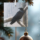 Search for crow christmas tree decorations Winter