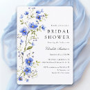 Search for royal blue bridal shower invitations Modern