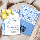 Search for positano bridal shower invitations Summer