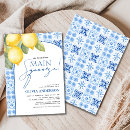 Search for mediterranean bridal shower invitations Citrus