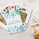 Search for watercolor playing cards Marine life