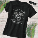 Search for cruise wedding tshirts Black and white