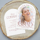 Search for red graduation invitations Typography