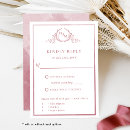 Search for red rose wedding rsvp cards Kindly reply