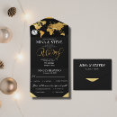Search for journey wedding invitations World map