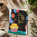 Search for 75 birthday cards Happy 75th birthday