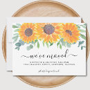 Search for small moving announcement cards New address