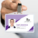 Search for professional id badges Photo barcode qr code