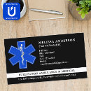 Search for ambulance service business cards Emt