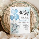 Search for watercolor elephant baby shower invitations Boys