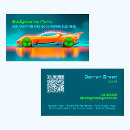 Search for auto body repair business cards Qr code