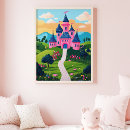 Search for princess castle posters Pink