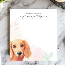Search for dachshund notepads Animal