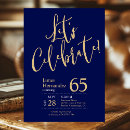 Search for 65th birthday invitations Modern