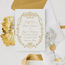 Search for rococo cards invites Antique