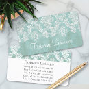 Search for fabric business cards Chic