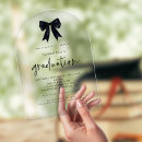 Search for black acrylic invitations Classy