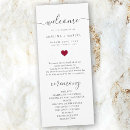 Search for heart wedding programs Order of service