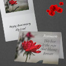 Search for romantic anniversary cards Red rose