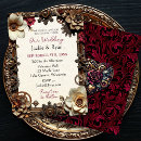 Search for distressed paper invitations Gothic