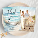 Search for beach sand thank you cards On the beach