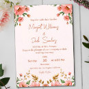 Search for peach and ivory wedding invitations Desert earth tone