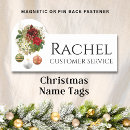 Search for holiday name tags Floral