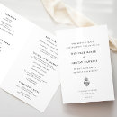 Search for church mass wedding programs Simple