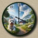 Search for westie clocks Canine